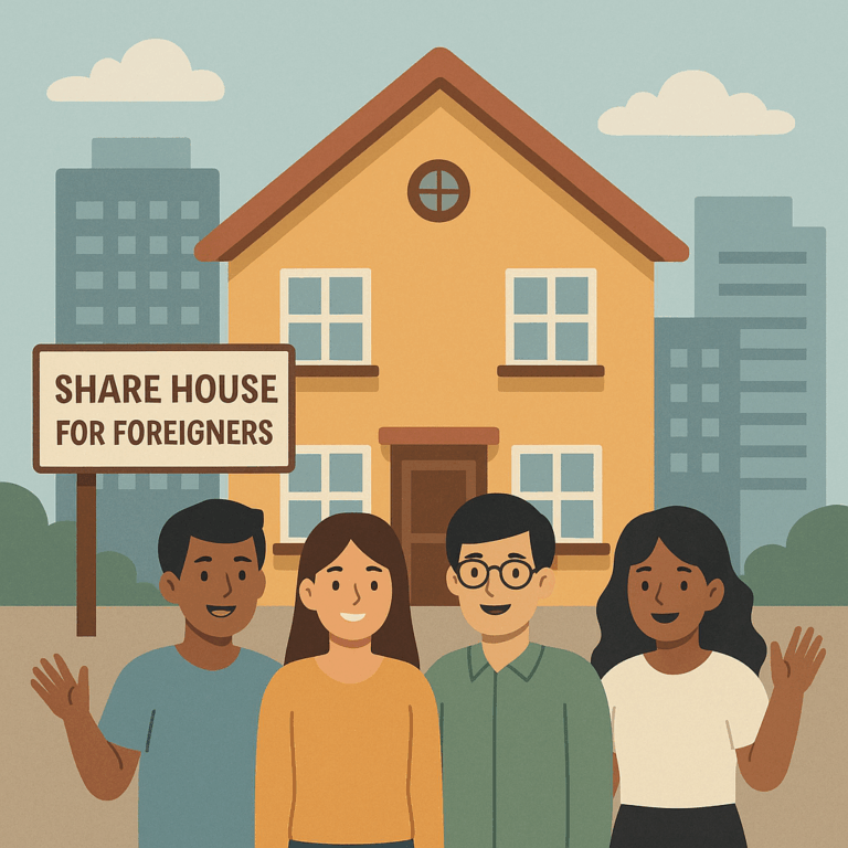 ธุรกิจปล่อยเช่าห้องพัก (Share House) สำหรับชาวต่างชาติ